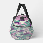 カモフパーソナライズされたラージ ダッフルバッグ (右)