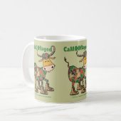 カモフラウジュブル コーヒーマグカップ (正面左)