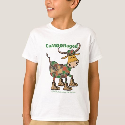 カモフラウジュブル Tシャツ (正面)