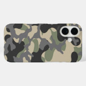 カモフラージカラースタイル1 Case-Mate iPhoneケース (裏面 (横))