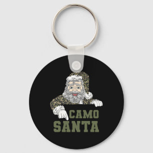 カモフラージクリスマス狩りサンタ迷彩柄軍隊ミー キーホルダー