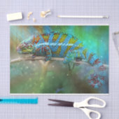 カモフラージトカゲティッシュペーパー 薄葉紙 (クラフト)