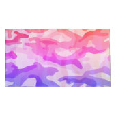 カモフラージパステルガーリーズモノグラムインイエロー | 枕カバー (裏面-左)