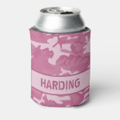 カモフラージピモノグラムのンククーラーボックス 缶クーラー (缶裏面)