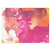 カモフラージピンク抽象芸術 テーブルクロス (正面(横))