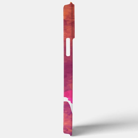 カモフラージピンク Case-Mate iPhoneケース (裏面 / 右)