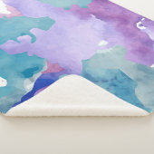 カモフラージブルー シェルパブランケット (3/4)