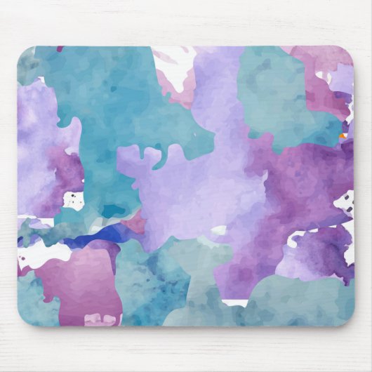 カモフラージブルー マウスパッド (正面)