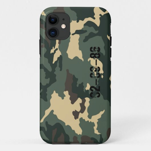 カモフラージミュスター Case-Mate iPhoneケース (裏面)