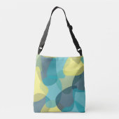 カモフラージモダン,,カッコいい,トレンディー，都市幾何学 クロスボディバッグ (裏面)