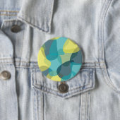 カモフラージモダン,,カッコいい,トレンディー，都市幾何学 缶バッジ (インサイチュ)