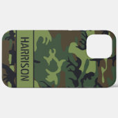 カモフラージモノグラム Case-Mate iPhoneケース (裏面 (横))
