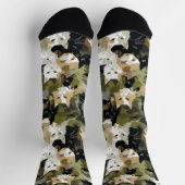 カモフラージュかわいい猫たち ソックス (上部)