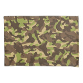 カモフラージュのカスケード 枕カバー (正面左)