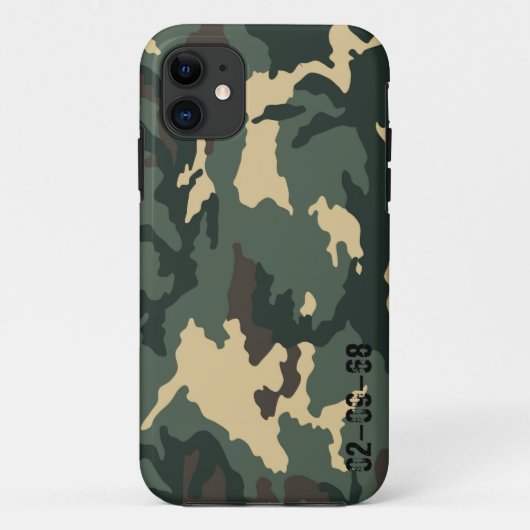 カモフラージュの点呼 Case-Mate iPhoneケース (裏面)