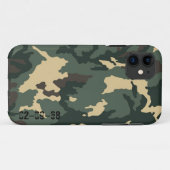 カモフラージュの点呼 Case-Mate iPhoneケース (裏面(横))