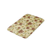 カモフラージュの象とヤシ バスマット (アングル)