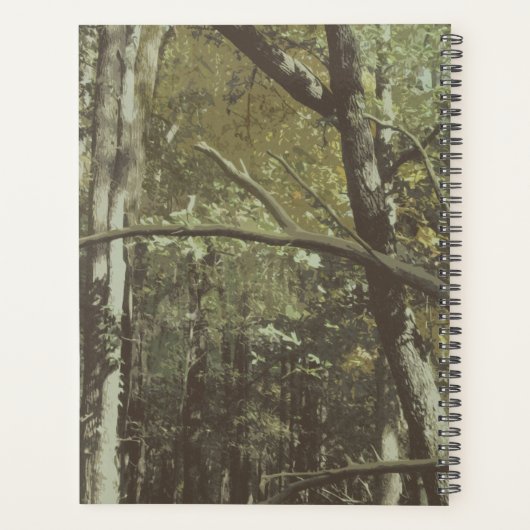 カモフラージュオレンジディア〔雄ジカの〕枝角アウトドアビジネス プランナー手帳 (裏面)