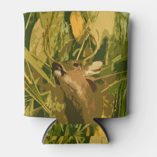 カモフラージュクーラーボックスシカ迷彩柄 缶クーラー