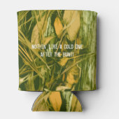 カモフラージュクーラーボックスシカ迷彩柄 缶クーラー (裏面)