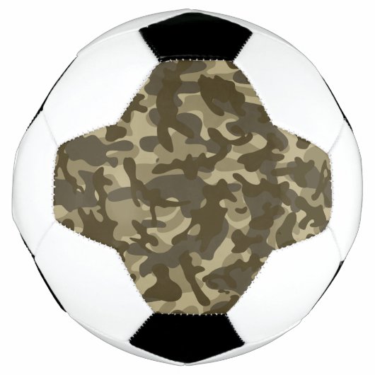 カモフラージュセントラル サッカーボール (正面)