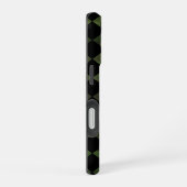 カモフラージュチェック柄 iPhone 16ケース (右側面)