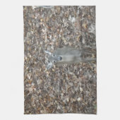 カモフラージュディアーin紅葉 キッチンタオル (縦)