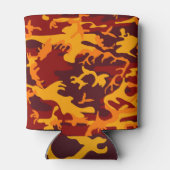 カモフラージュデザインインオータムトーン 缶クーラー (裏面)