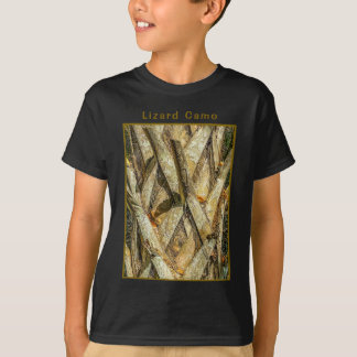 カモフラージュトカゲ  Tシャツ