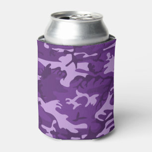 カモフラージュパープル 缶クーラー