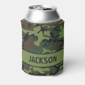 カモフラージュモノグラムのクーラーボックス 缶クーラー (缶裏面)