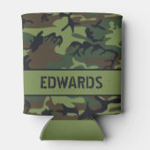 カモフラージュモノグラムのクーラーボックス 缶クーラー (裏面)