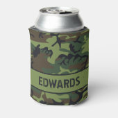 カモフラージュモノグラムのクーラーボックス 缶クーラー (缶裏面)
