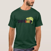 カモフラージュ上手なカメレオン駄洒落 Tシャツ (正面)