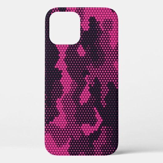 カモフラージュ六角、軍隊テクスチャ背景 Case-Mate iPhoneケース (裏面)