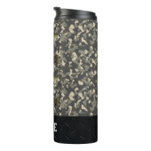 カモフラージュ大魚釣りバス名メンズ タンブラー (回転右)