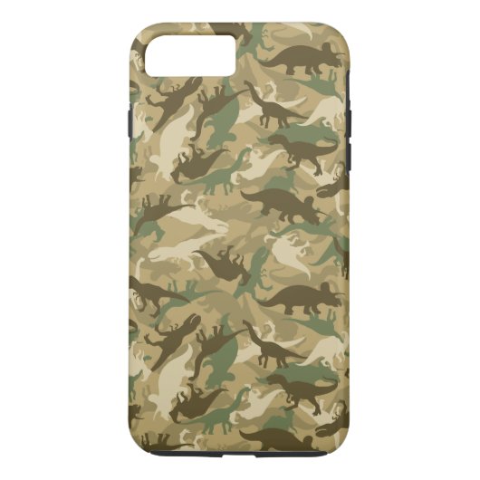 カモフラージュ恐竜スマホケース Case-Mate iPhoneケース (裏面)