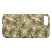カモフラージュ恐竜スマホケース Case-Mate iPhoneケース (裏面(横))