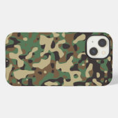 カモフラージュ携帯ケース iPhoneケース (裏面横)