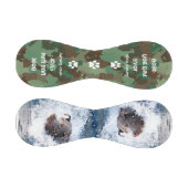 カモフラージュ最高のドグパパフォトファーザーズ・デイ・ベースボール 野球ボール (パネル)