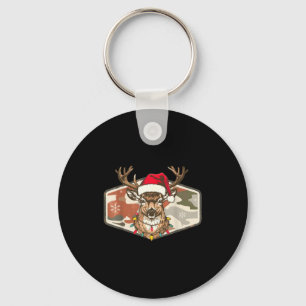 カモフラージュ柄 サザンローカルボーイ クリスマス シカ狩り Xmas キーホルダー