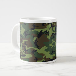 カモフラージュ柄 ジャンボコーヒーマグカップ