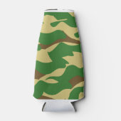 カモフラージュ絶縁クールボトル/コージー ボトルクーラー (正面)
