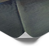 カモフラージュ1アーバン妖精グラフィティアートプリント ポスター (角)