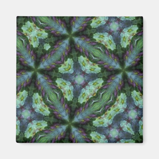 カモフラージュ1インチラウンドマグネット マグネット (正面)