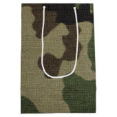 カモフラージュ1 ミディアムペーパーバッグ (裏面)