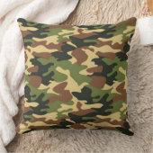 カモフラージュ1 20x20装飾用クッション クッション (ブランケット)