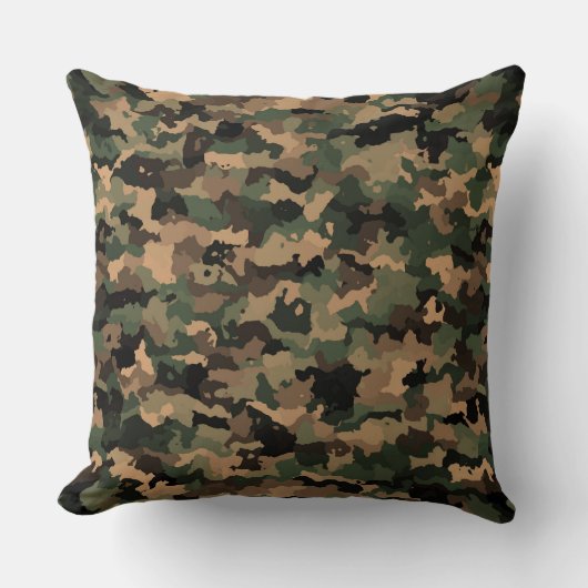 カモフラージュ3 クッション (正面)