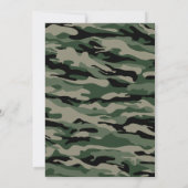 カモフラージュ - あ、鹿だ - おじいちゃんの鹿が変わりつつある 招待状 (裏面)