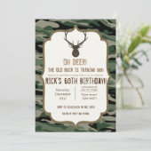 カモフラージュ - あ、鹿！ - おじいさんの鹿が変わってきている 招待状 (スタンド正面)